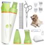 Imagem de Kit de Higiene para Cães - Aparador de Patas Elétrico, Recarregável e Silencioso