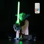 Imagem de Kit de iluminação BRIKSMAX para Lego Yoda 75255 com luzes LED