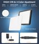 Imagem de Kit de iluminação LED para fotografia de vídeo Unicucp, pacote com 2 unidades com tripé