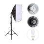 Imagem de Kit de Iluminação Ledspace Retangular 50x70cm com Luz Contínua 150w 110v
