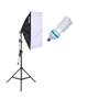 Imagem de Kit de Iluminação Ledspace Retangular 50x70cm com Luz Contínua 150w 110v