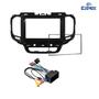 Imagem de Kit de Instalação Multimídia Fiat Toro 2016 em diante 2 Din Black Piano Expex - EKTFT003