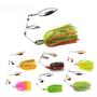 Imagem de Kit de Iscas de Pesca 16G, 18G e 21G Mycena - Spinner Bait, Bass Jig e Chatterbait