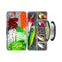 Imagem de Kit de Iscas de Pesca com Iscas Dura, Macia, Minnow, Jig e Spoon - Conjunto Completo