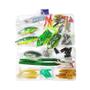 Imagem de Kit de Iscas de Pesca com Iscas Dura, Macia, Minnow, Jig e Spoon - Conjunto Completo