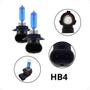 Imagem de Kit de Lâmpadas Halógena Super Branca Farol baixo H7 e Milha HB4 para Gol G5 Foco Duplo 2008 2009 2010 2011 1012