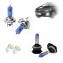 Imagem de Kit de Lâmpadas Halógena Super Branca H4 H27 Farol Alto Baixo Milha Prisma 2013 2014 2015 2016