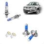 Imagem de Kit de Lâmpadas Halógena Super Branca H7 H1 Farol Duplo Alto e Baixo Gol G3 2000 2001 2002 2003 2004 2005