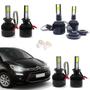 Imagem de Kit de Lâmpadas Led Tech One 8000k Azulado Farol Alto Baixo e Milha Citroen C3 2003 2004 2005 2006 2007 2008