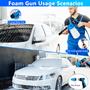 Imagem de Kit de lavagem de carros THINKWORK Car Detailing com pistola de espuma e escova