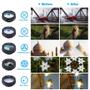 Imagem de Kit de Lentes APEXEL 10 em 1 para Câmera - Macro, Grande Angular e Teleobjetiva