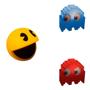 Imagem de Kit de Luminárias Pac Man + 2 Fantasmas Fantasminhas Game Retrô Geek
