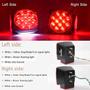 Imagem de Kit de Luz de Reboque Cyfie 12V LED - À Prova D'Água com Certificação DOT
