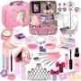 Imagem de Kit de maquiagem Amerrly Kids para meninas - 39 peças, segur