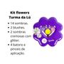 Imagem de Kit de Maquiagem Flowers Luisance Turma da Lú Cor Roxo Lt280