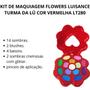 Imagem de Kit de Maquiagem Flowers Luisance Turma da Lú Cor Vermelha Lt280