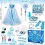 Imagem de Kit de maquiagem Frozen Toys Golray e conjunto de roupas Elsa Princess