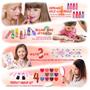 Imagem de Kit de maquiagem infantil Balnore 53 unidades para menina