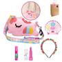 Imagem de Kit De Maquiagem Infantil Bolsa Menina Embalagem De Presente