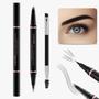 Imagem de Kit de maquiagem Lápis de sobrancelha LAVONE com caneta de microblading à prova d'água