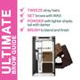 Imagem de Kit de maquiagem para sobrancelhas wet n wild Ultimate Dark Brown