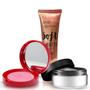 Imagem de Kit de Maquiagem Serum Detox Pincel + Itens Skincare KBPLP16 - Pele Negra