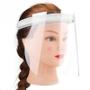 Imagem de Kit de Máscara Protetora Facial Plástica Reutilizável 10 Unidades -
