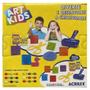 Imagem de Kit De Massinhas Art Kids Acrilex 300g Moldes Rolo E Tesoura