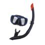 Imagem de kit de mergulho Snorkel + mascara Hydro force Cinza