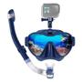 Imagem de Kit De Mergulho Vision Dry Gopro Pro ( "Seco" ) - Azul