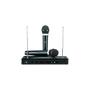 Imagem de Kit de Microfone Sem Fio VHF Duplo com Alcance de 10m