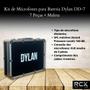 Imagem de Kit De Microfones Para Bateria Dylan Dd-7 7 Peças + Maleta