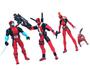 Imagem de Kit De Miniaturas Bonecos Estatuetas Deadpool Marvel Xmen