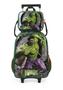 Imagem de Kit de Mochila Infantil de Rodas com Lancheira Hulk - Luxcel