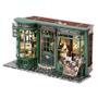 Imagem de Kit De Modelo De Casa De Bonecas Em Miniatura De Madeira DIY Com Móveis E Decorações De Quarto