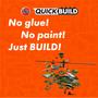 Imagem de Kit de modelos: avião Airfix Quickbuild Boeing Apache