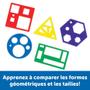 Imagem de Kit de Moldes de Formas para Aprendizagem Infantil (4+) - 5 Peças