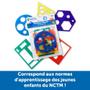Imagem de Kit de Moldes de Formas para Aprendizagem Infantil (4+) - 5 Peças