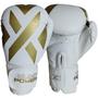 Imagem de Kit De Muay Thai Branco Luva + caneleira Power-x Olimpo Esportes