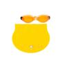 Imagem de Kit De Natação Óculos Touca Protetor De Ouvido E Nariz - Amarelo