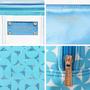 Imagem de Kit de Necessaire com 4 pçs Glitz Jacki Design Azul