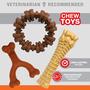 Imagem de Kit de Ossos para Cães Nylabone Power Chew - 3 Unidades