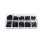 Imagem de Kit de Parafusos Allen com Soquete Hexagonal - Preto - Grau 12.9 - M2 a M6