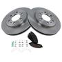 Imagem de Kit de pastilhas de freio e rotor TRQ Ceramic para Ford F-150 2009