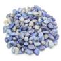 Imagem de Kit de Pedra Quartzo Azul Rolado Cristal Natural 500g - P