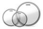 Imagem de Kit De Peles Rock Evans Ec2s Transparente Etp-ec2sclr-r
