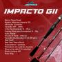 Imagem de Kit de Pesca Vara Impacto 1,80 mts 2P e Carretilha Raptor Esquerda e Linha Victoria Soft 120mts