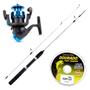 Imagem de Kit de Pescaria Vara C/ Molinete e Linha de Pesca (Ref. 06)
