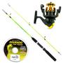 Imagem de Kit de Pescaria Vara C/ Molinete e Linha de Pesca (Ref. 06)