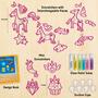 Imagem de Kit de Pintura Window Art Unicorn Imagimake com Suncatcher - Brinquedo Criativo